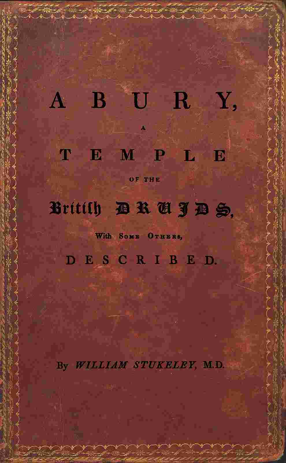 Abury, A Temple of the British Druids, With Some Others, Described cover