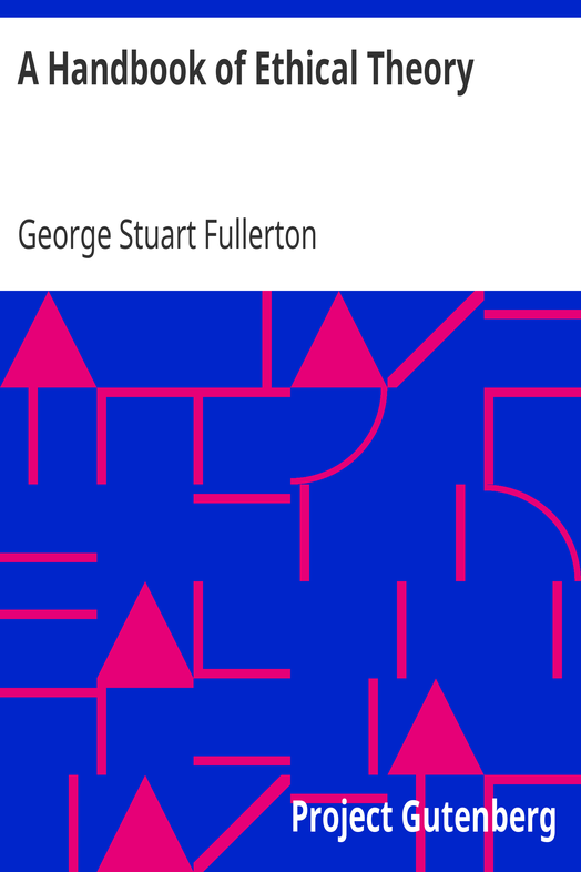 A Handbook of Ethical Theory cover