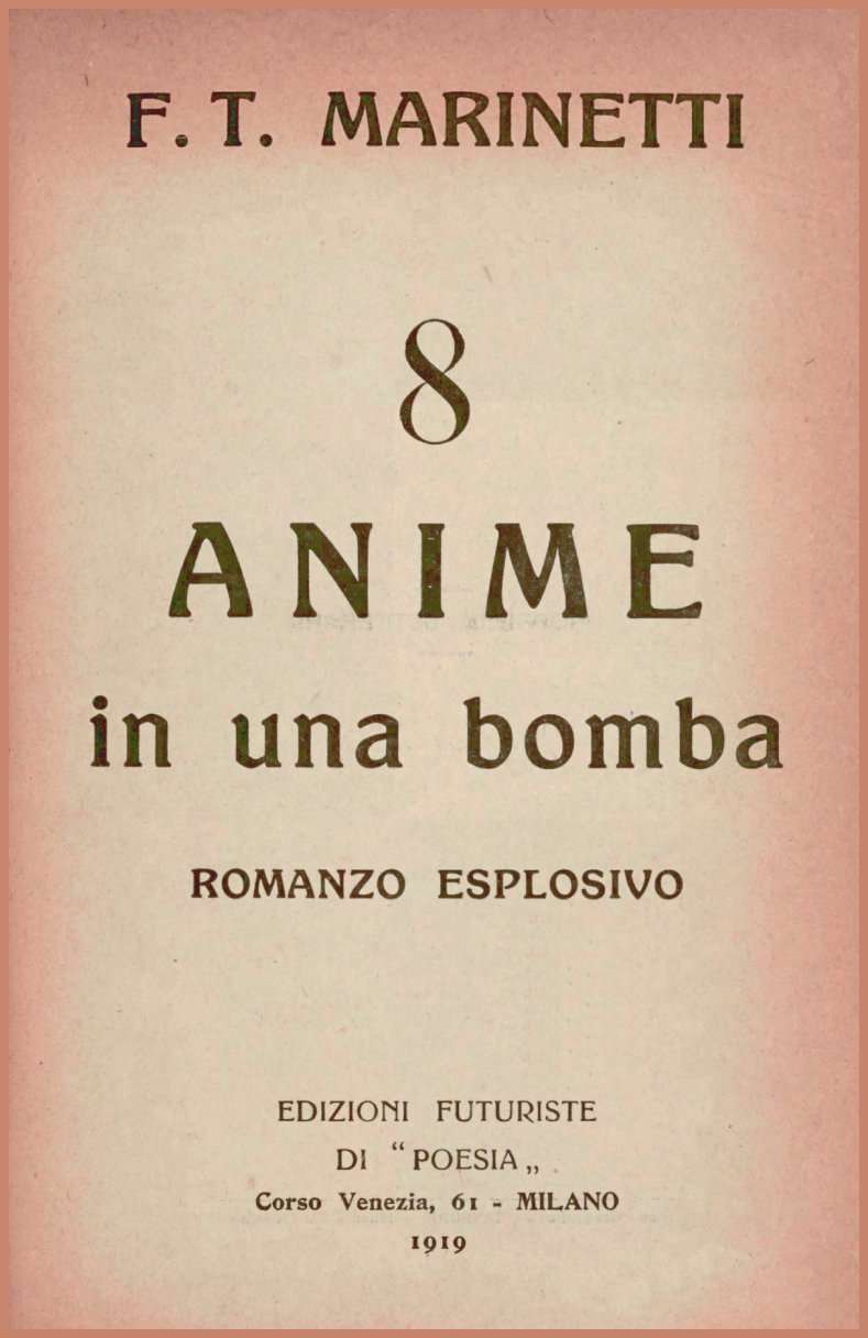 8 anime in una bomba: Romanzo esplosivo cover