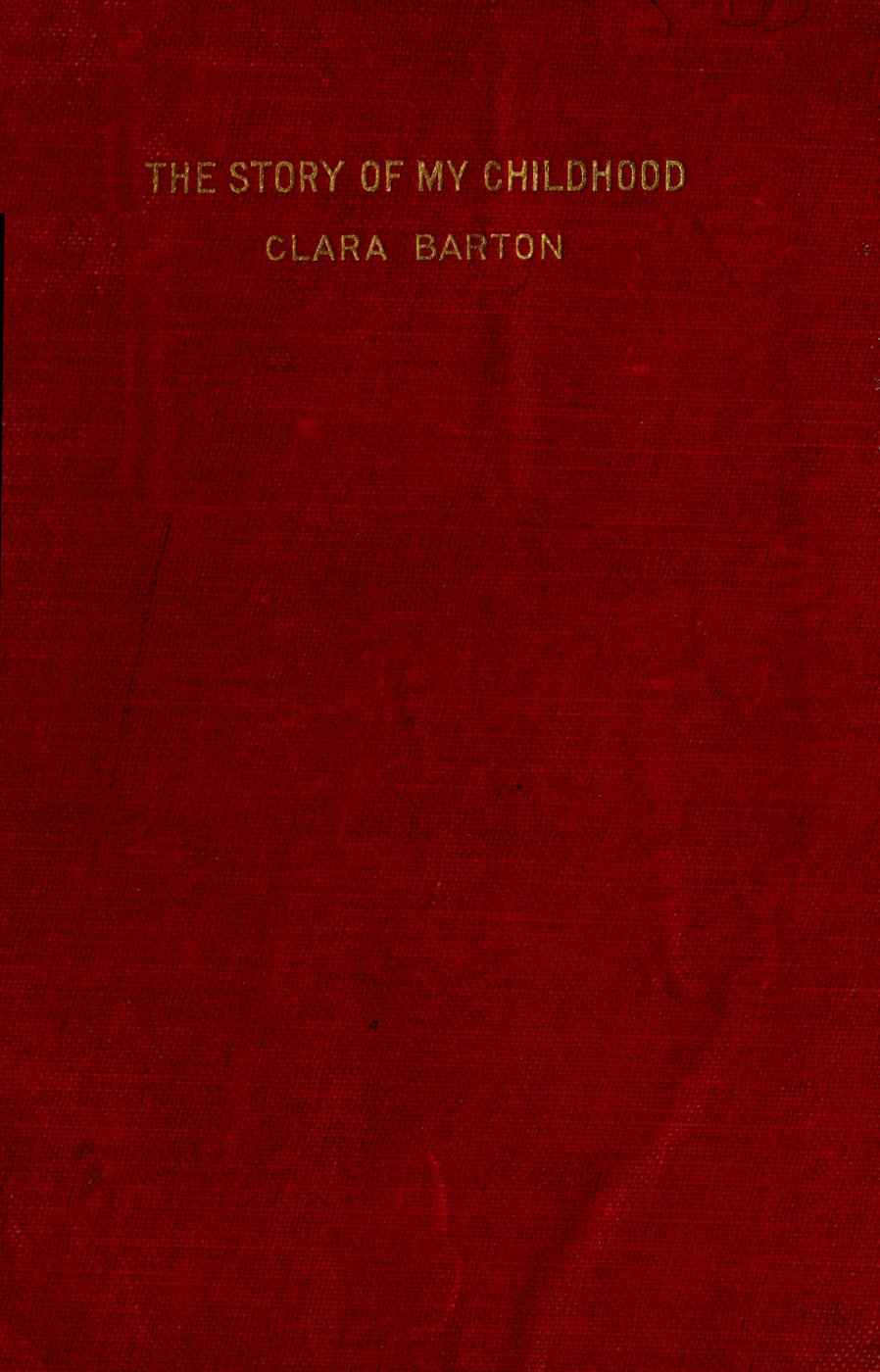 The story of my childhood cover