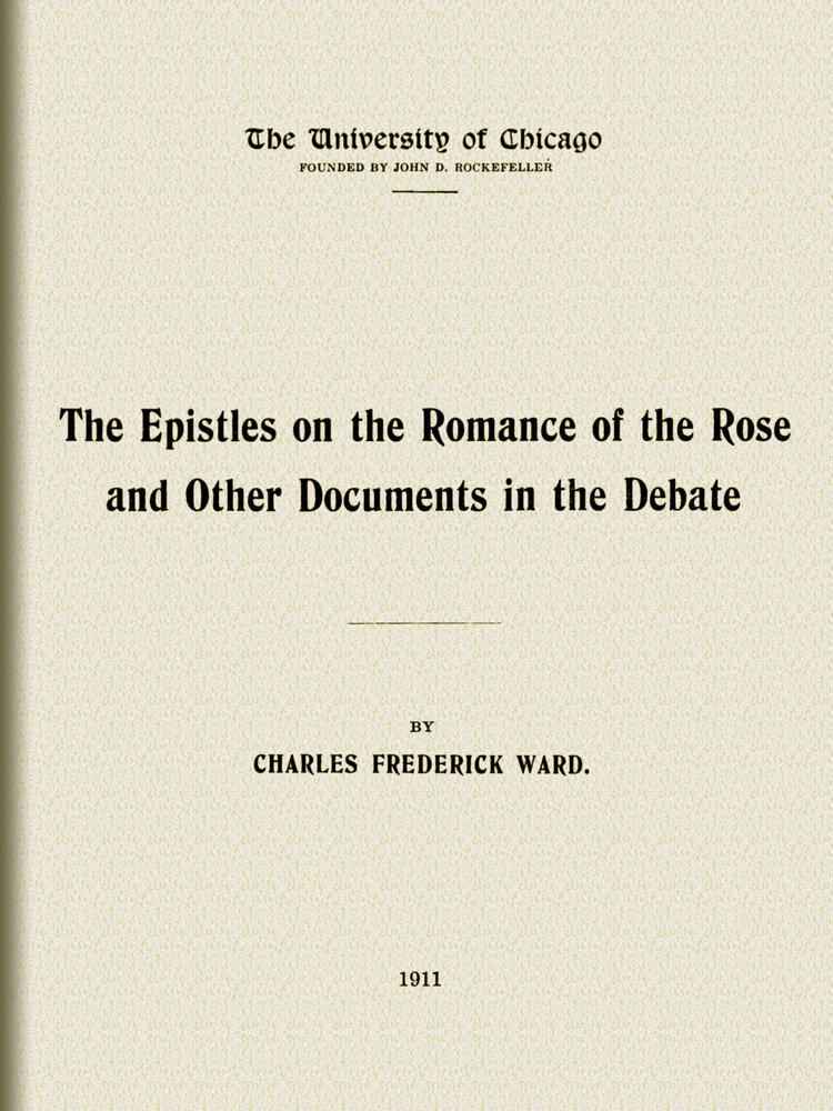 The Epistles on the Romance of the Rose, and other documents in the debate cover