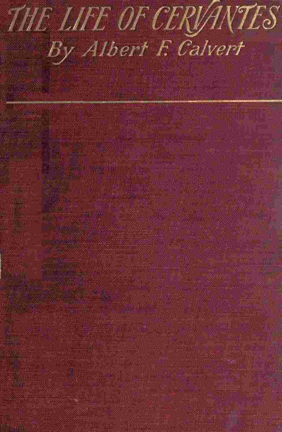 The Life of Cervantes cover