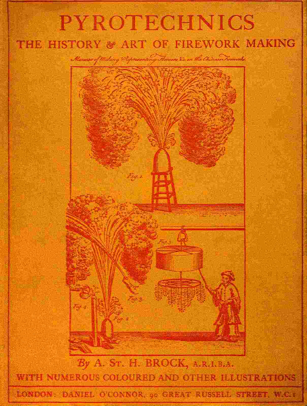 Pyrotechnics: The History and Art of Firework Making cover