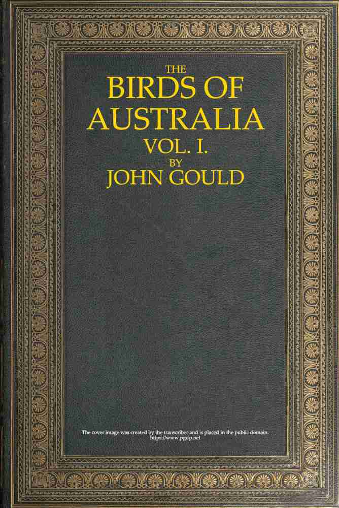 The Birds of Australia, Vol. 1 of 7 cover