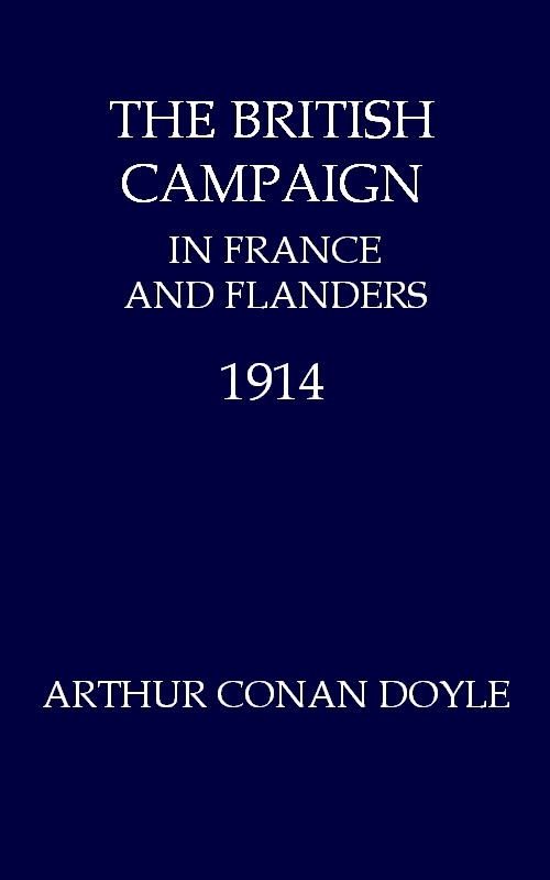 The British Campaign in France and Flanders, 1914 cover