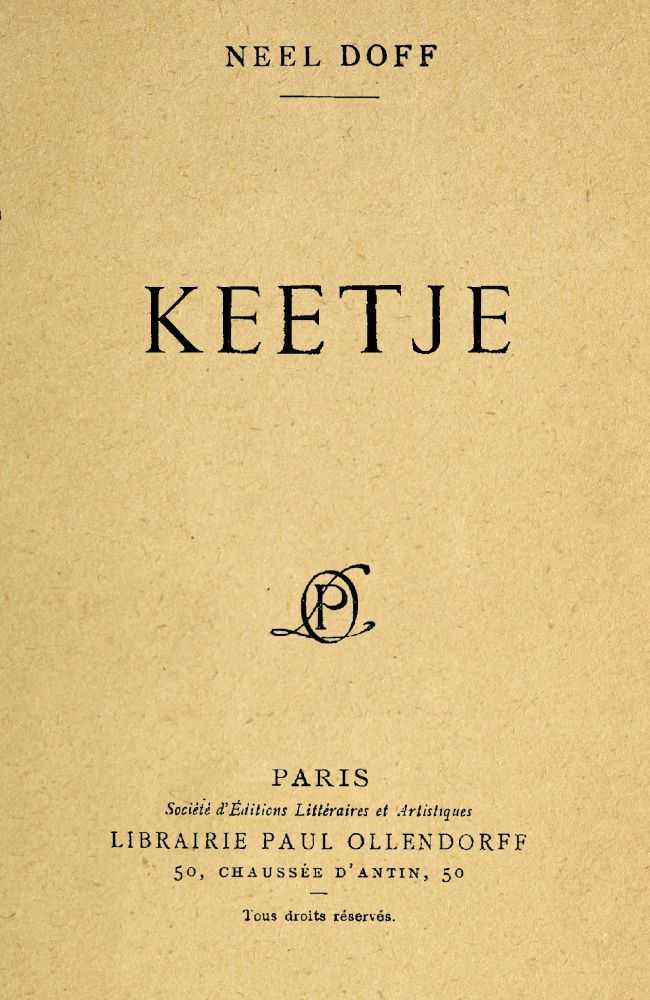 Keetje cover