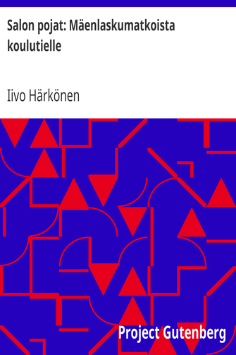 Salon pojat: Mäenlaskumatkoista koulutielle cover