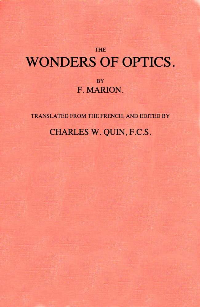The Wonders of Optics cover