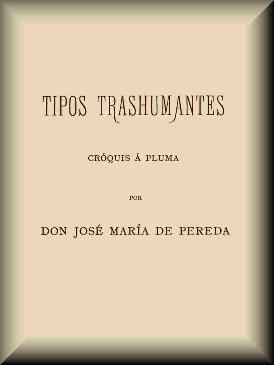 Tipos trashumantes: cróquis á pluma cover