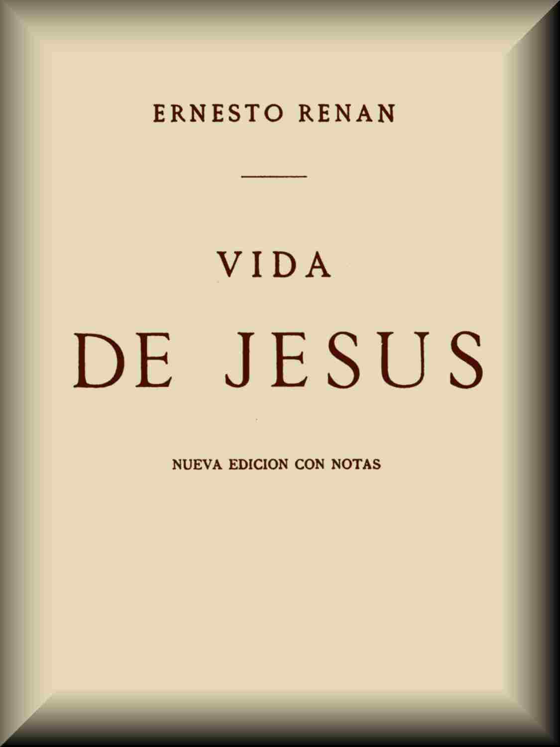 Vida de Jesús cover