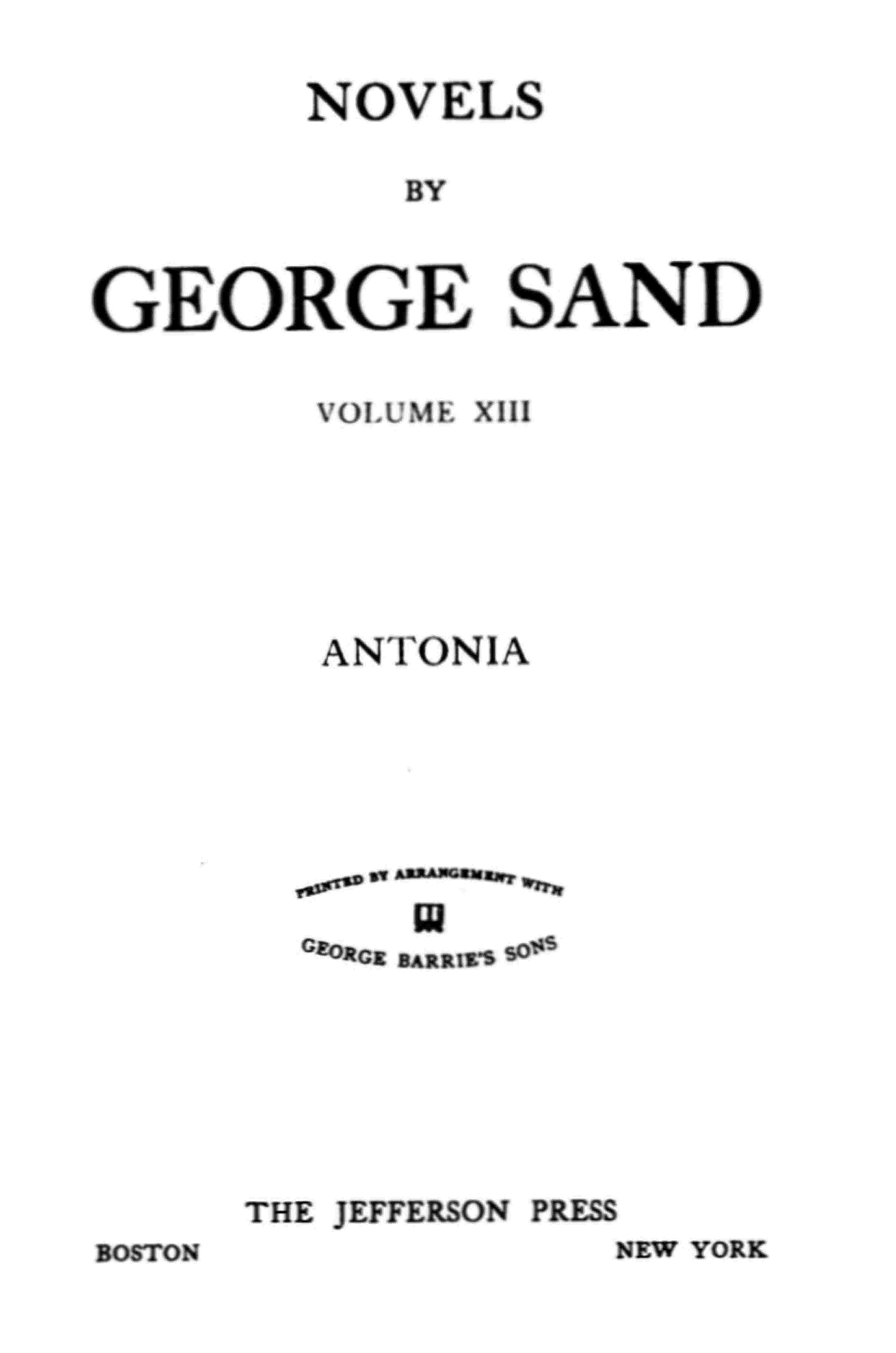 Antonia cover