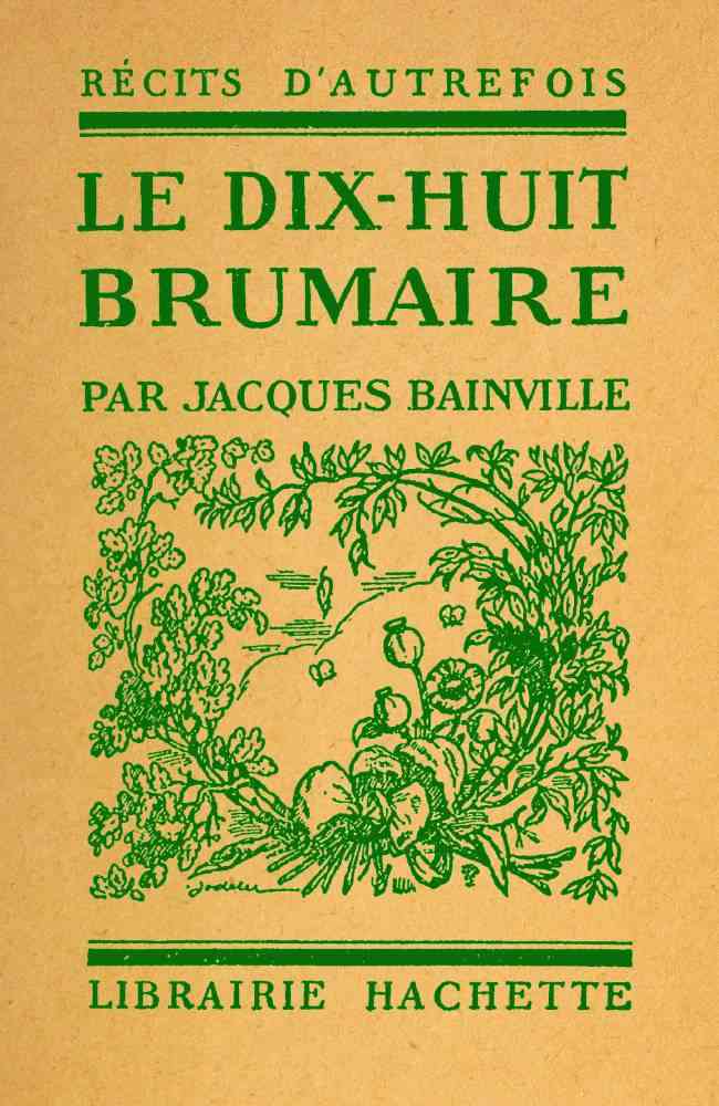 Le Dix-huit Brumaire cover