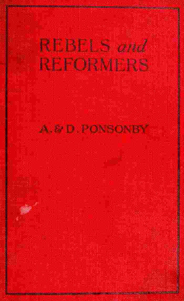 Rebels and Reformers: Biographies for Young People cover