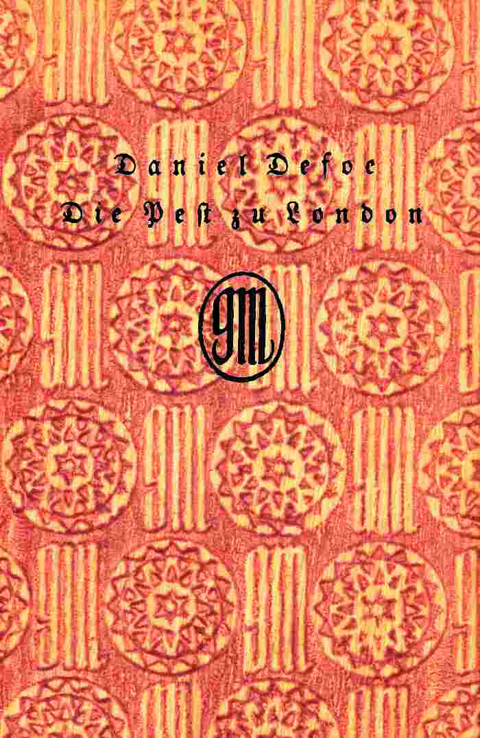 Die Pest zu London cover