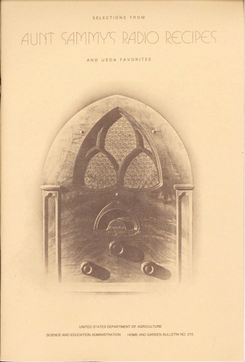 Selections from Aunt Sammy's Radio Recipes and USDA Favorites cover