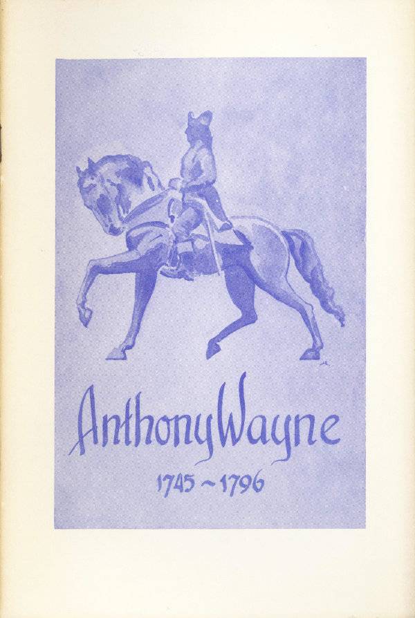 Anthony Wayne, 1745-1796 cover