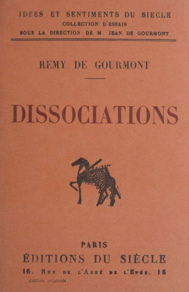 Dissociations cover