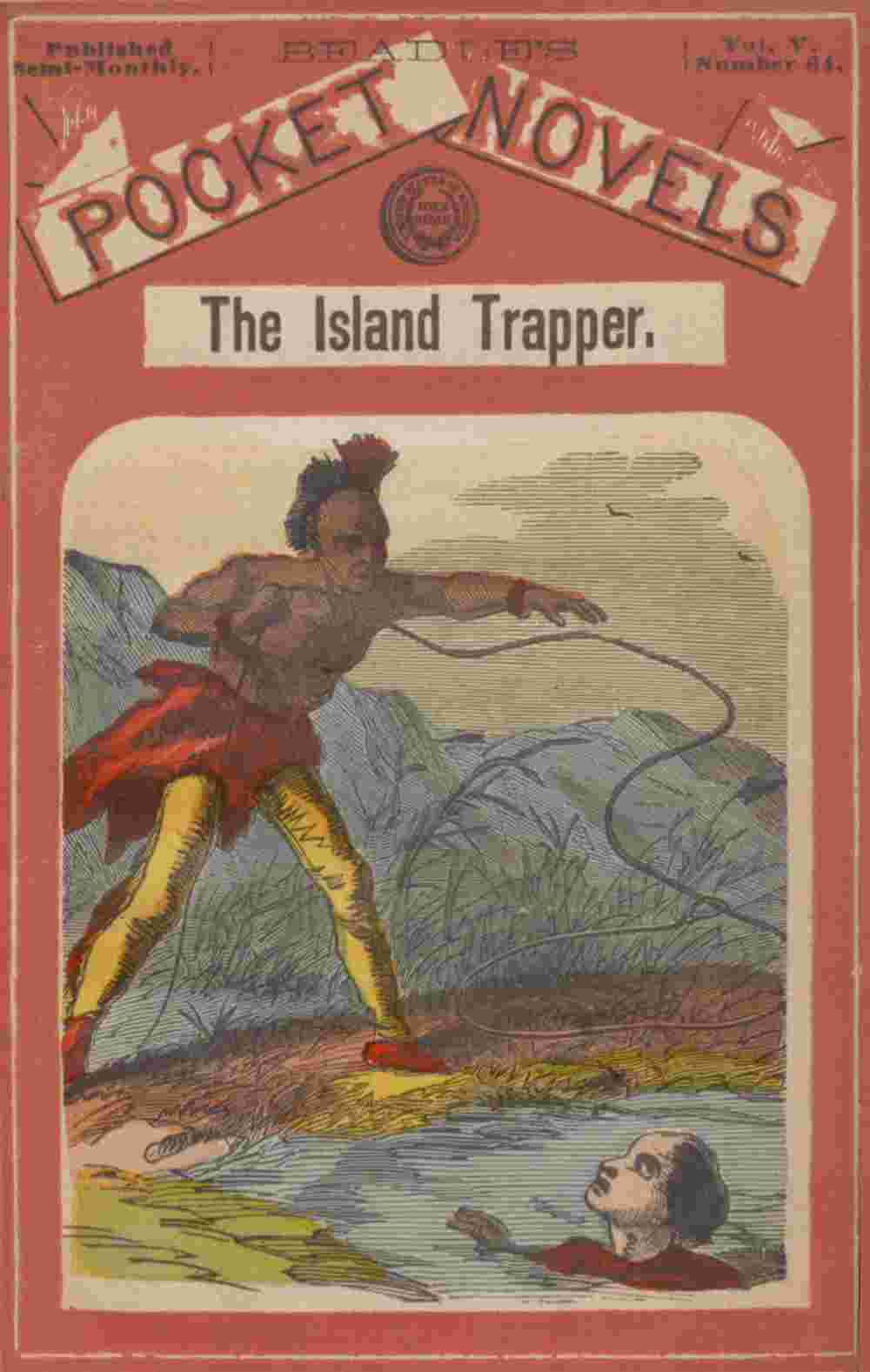 The Island Trapper; or, The Young White-Buffalo Hunters cover