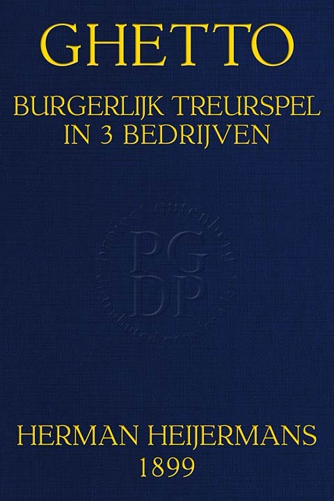 Ghetto: Burgerlijk Treurspel in 3 Bedrijven cover