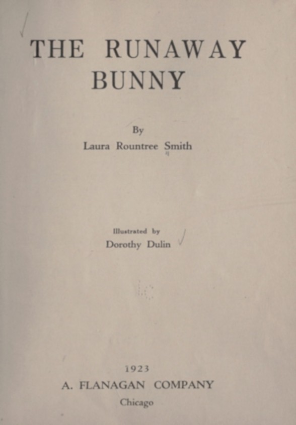 The Runaway Bunny cover