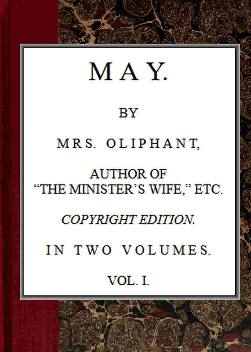 May; vol. I cover