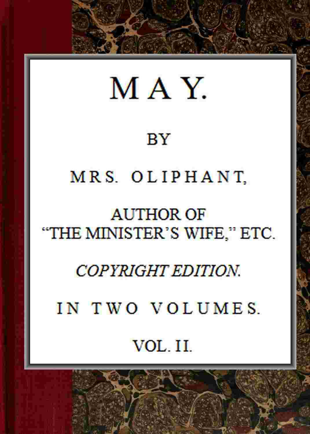 May; vol. II cover
