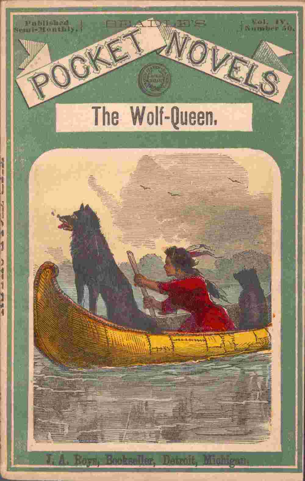The Wolf Queen; or, The Giant Hermit of the Scioto cover
