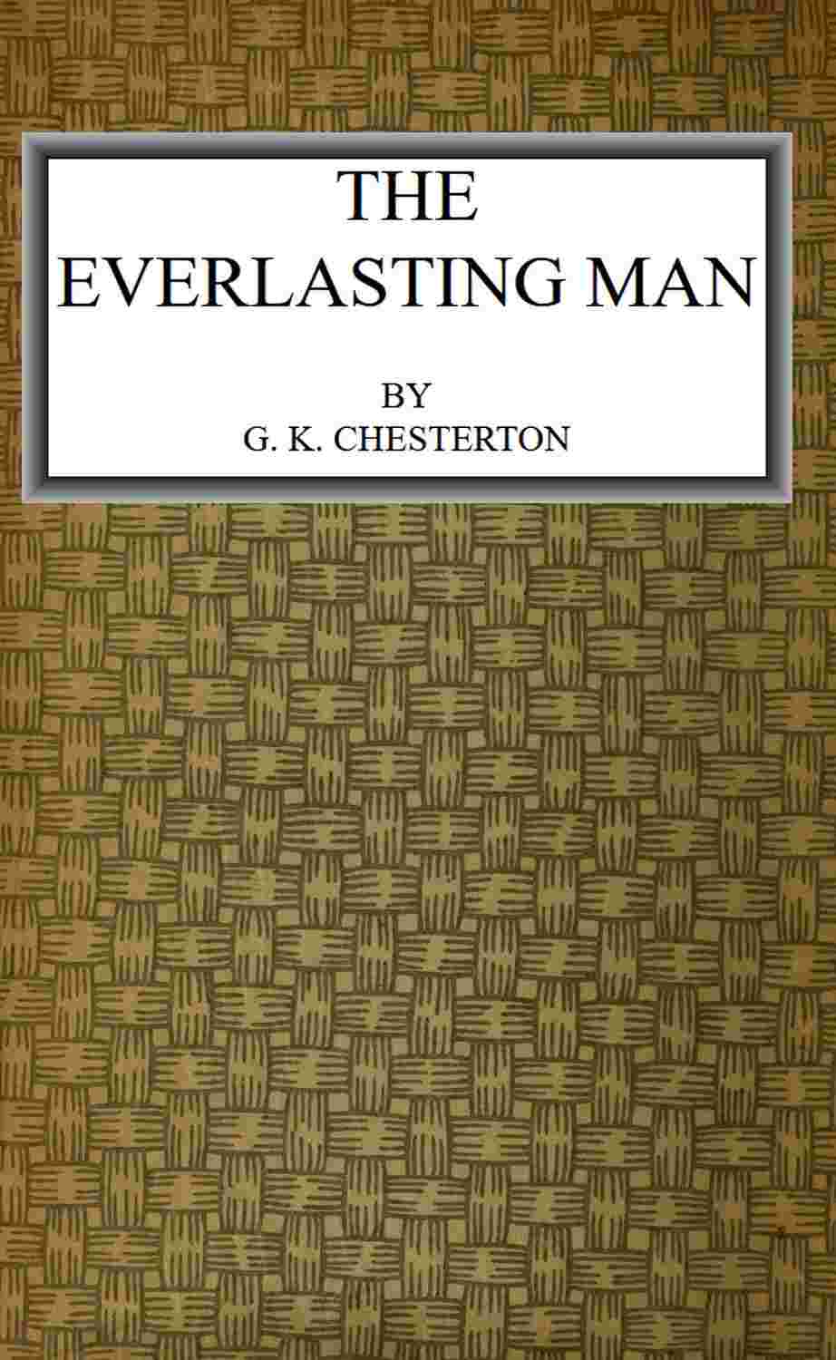 The Everlasting Man cover