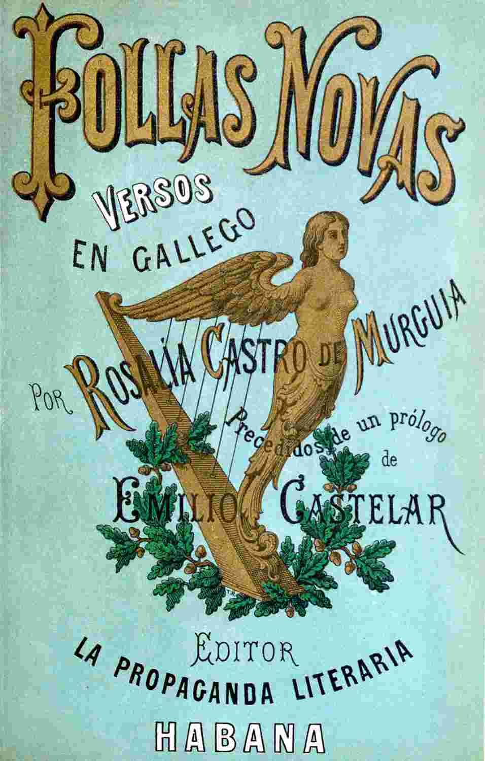 Follas Novas: Versos en Gallego cover