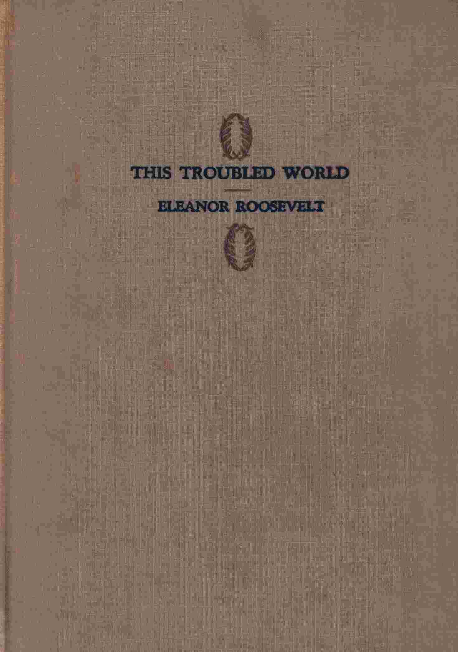 This Troubled World cover
