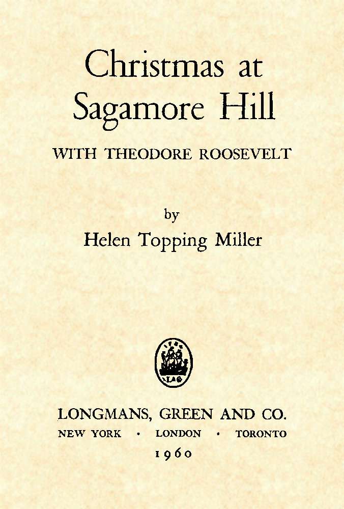 Christmas at Sagamore Hill with Theodore Roosevelt cover