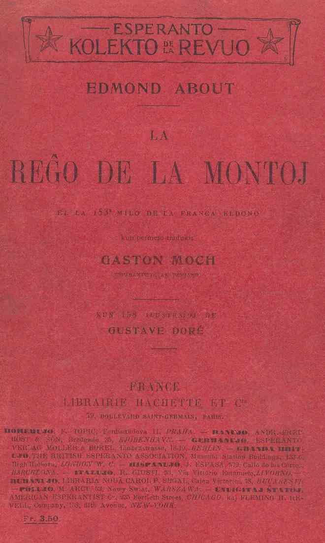 La Reĝo de la Montoj cover