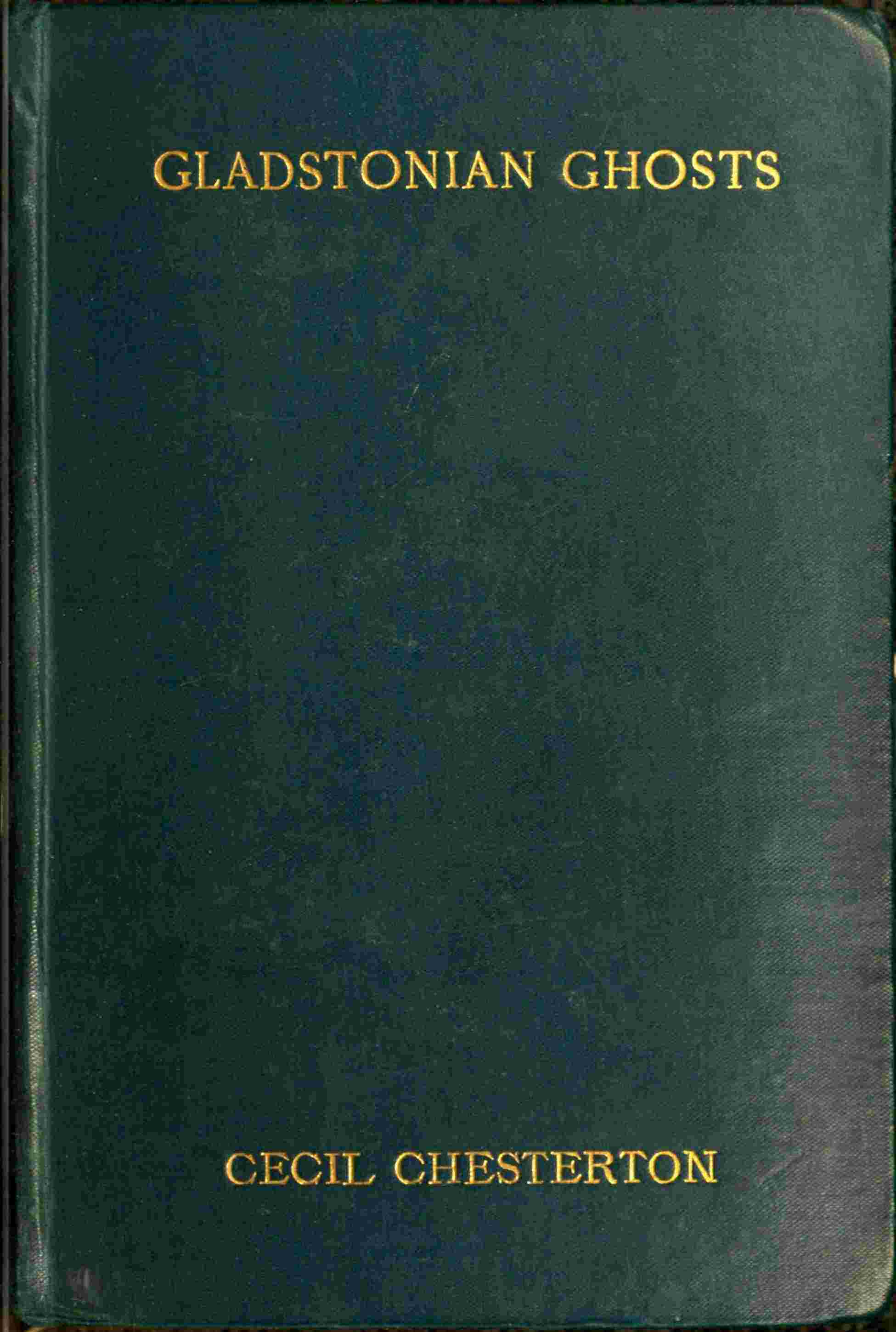Gladstonian Ghosts cover