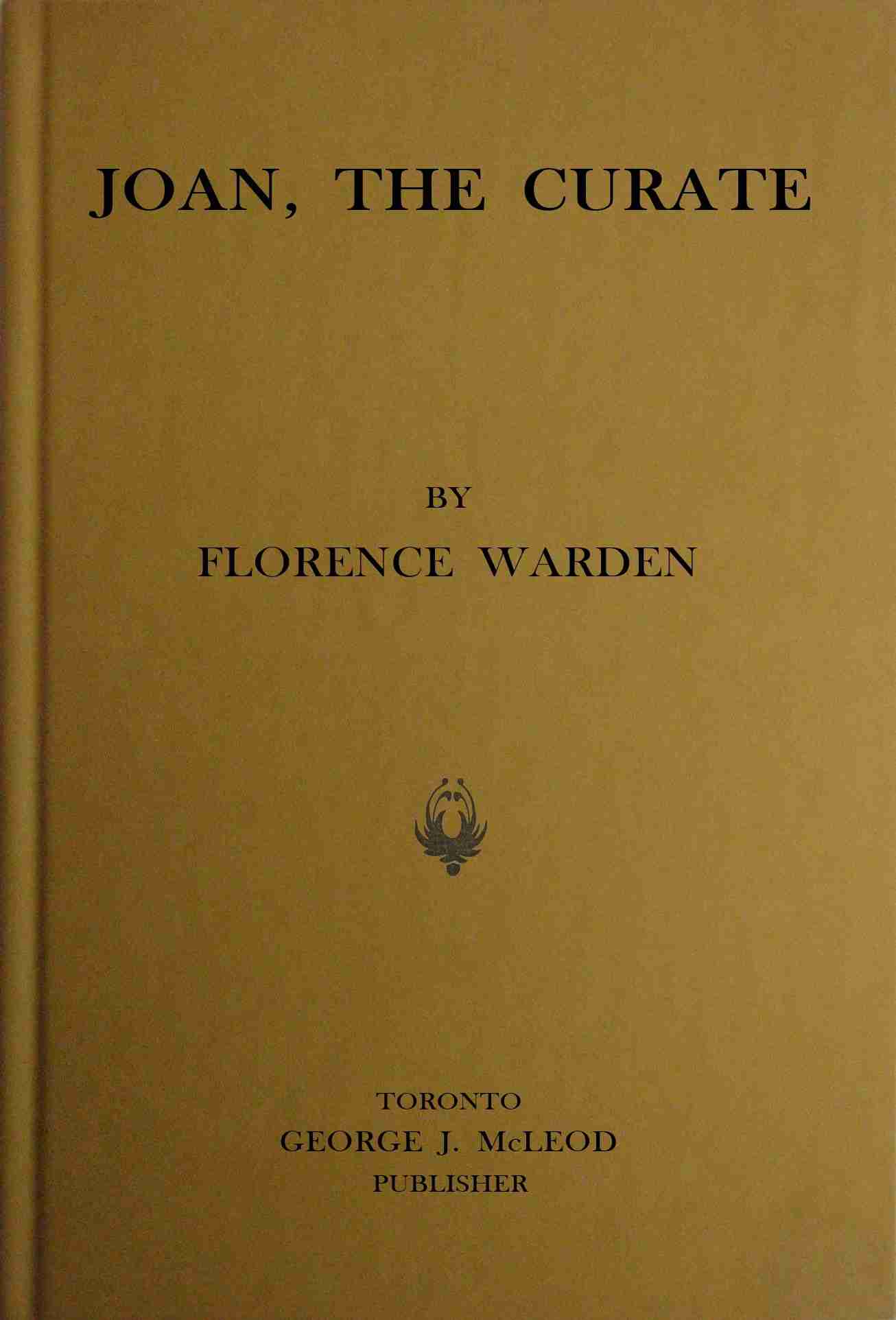 Joan, the Curate cover