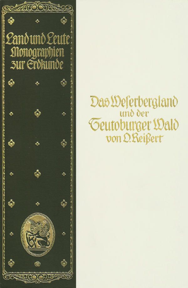 Das Weserbergland und der Teutoburger Wald cover