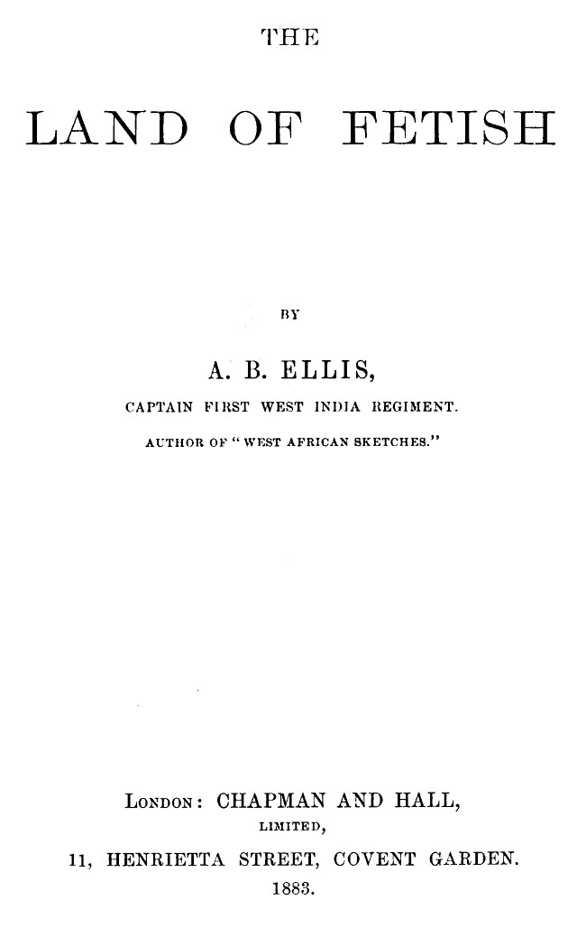 The Land of Fetish cover