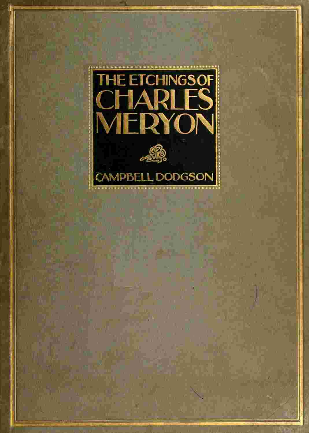 The Etchings of Charles Meryon cover