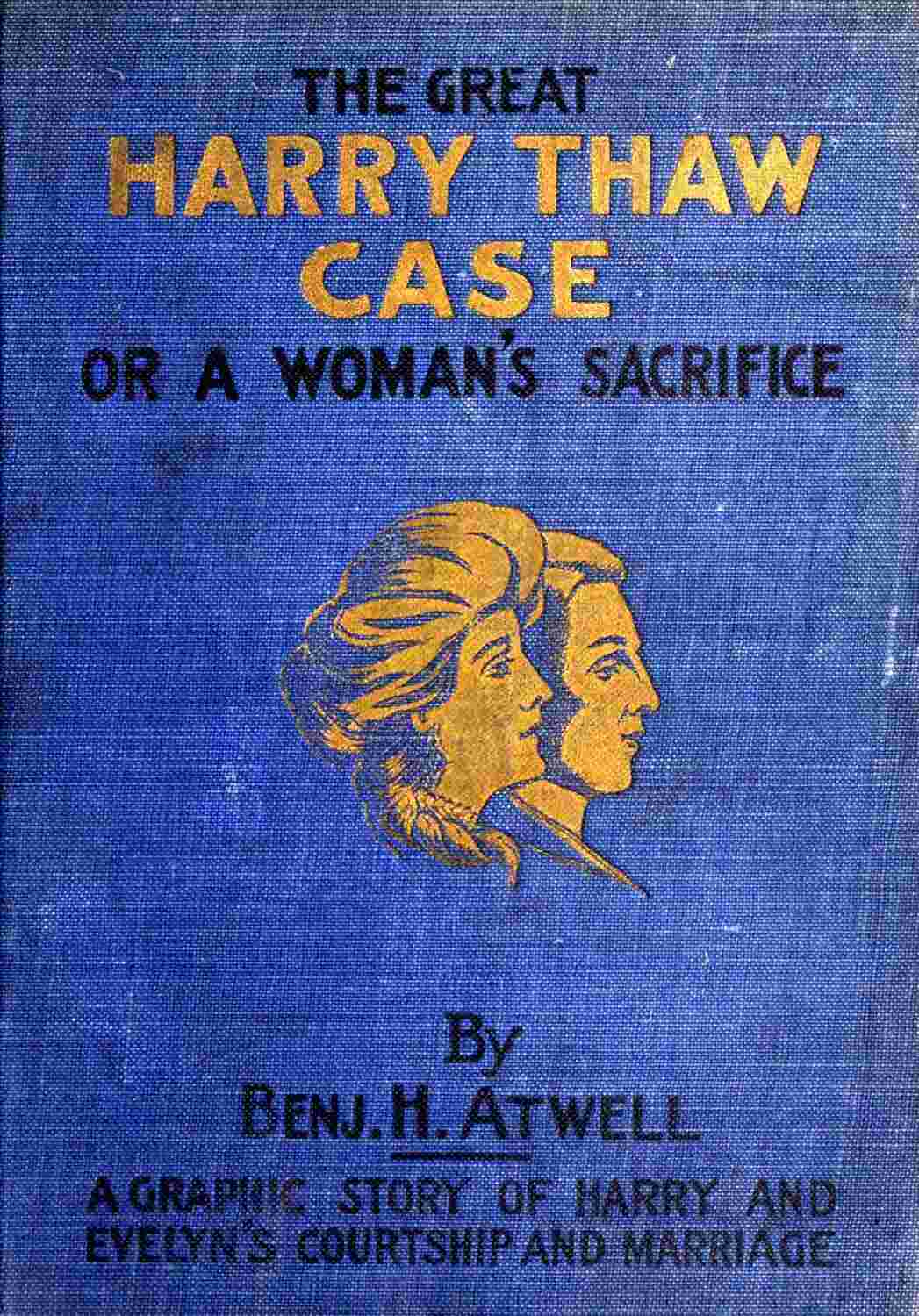 The Great Harry Thaw Case; Or, A Woman's Sacrifice cover