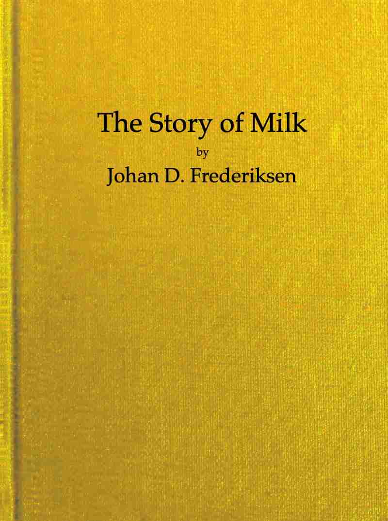 The Story of Milk cover