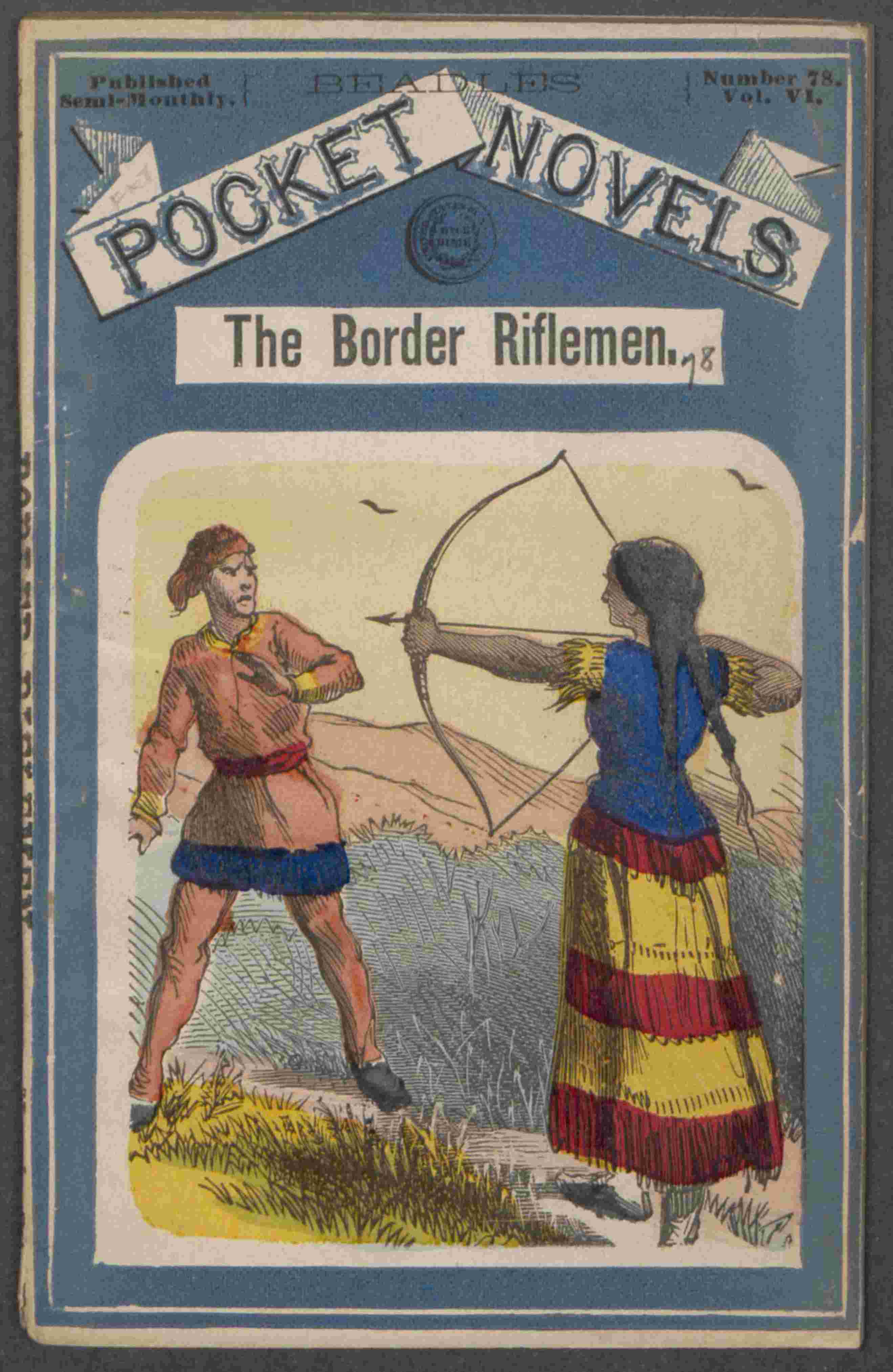 The Border Riflemen; or, The Forest Fiend. A Romance of the Black-Hawk Uprising cover