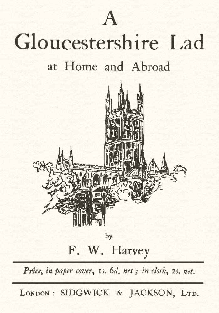 A Gloucestershire Lad at Home and Abroad cover