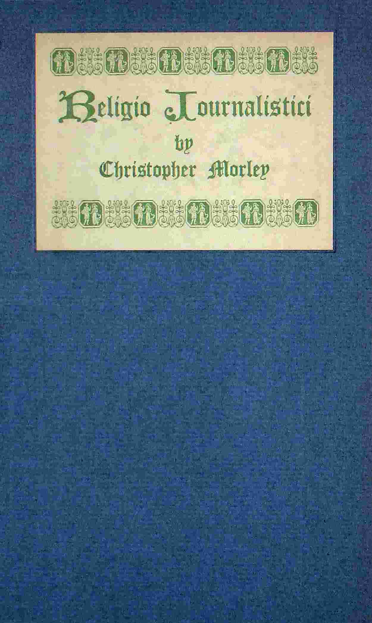 Religio Journalistici cover