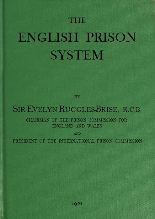 The English Prison System cover