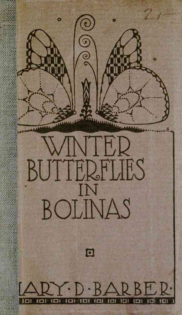 Winter Butterflies in Bolinas cover