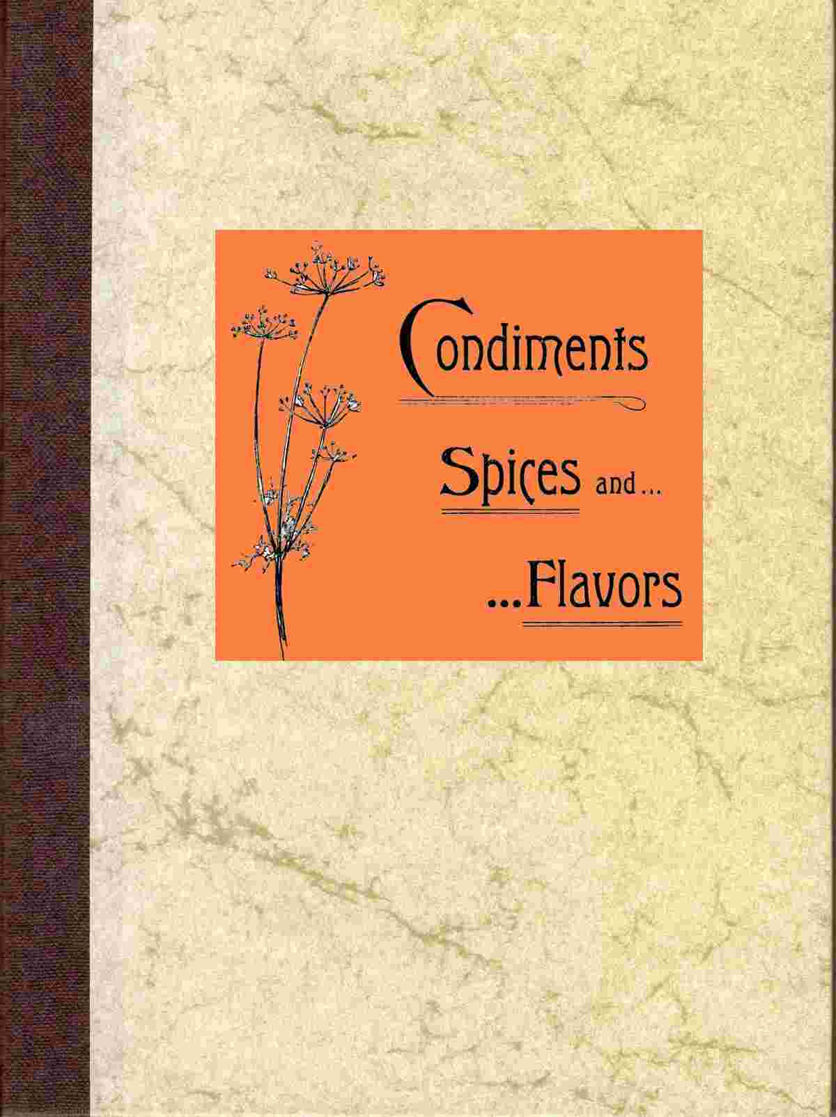 Condiments, Spices and Flavors cover