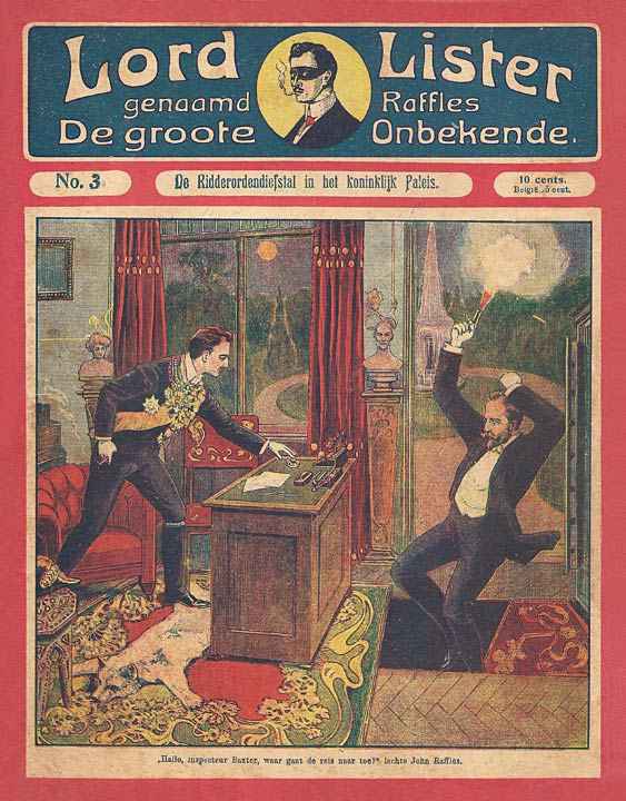 Lord Lister No. 0003: De Ridderordendiefstal in het Koninklijk Paleis cover