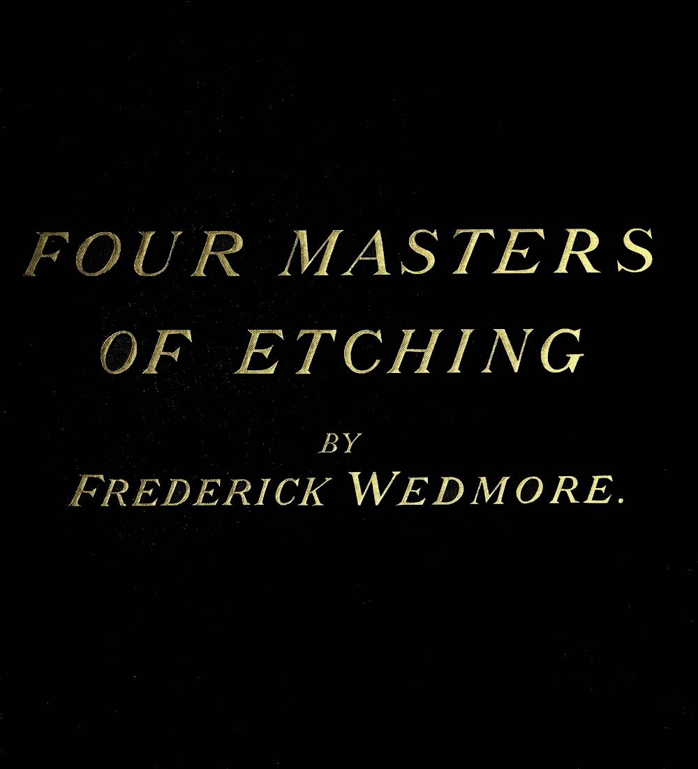 Four Masters of Etching cover