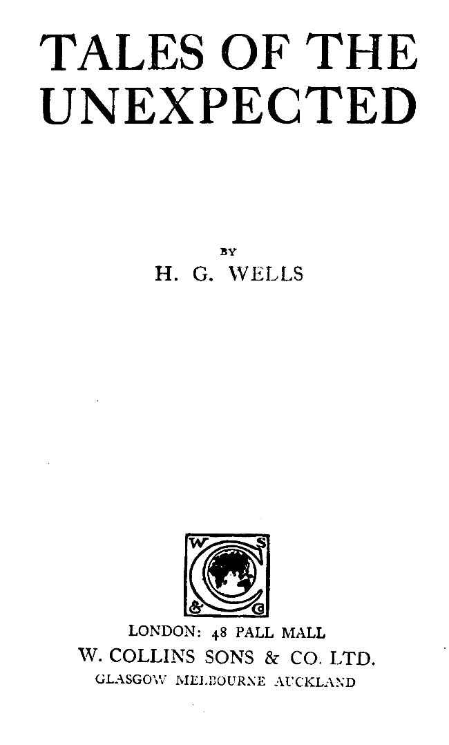 Tales of the Unexpected cover