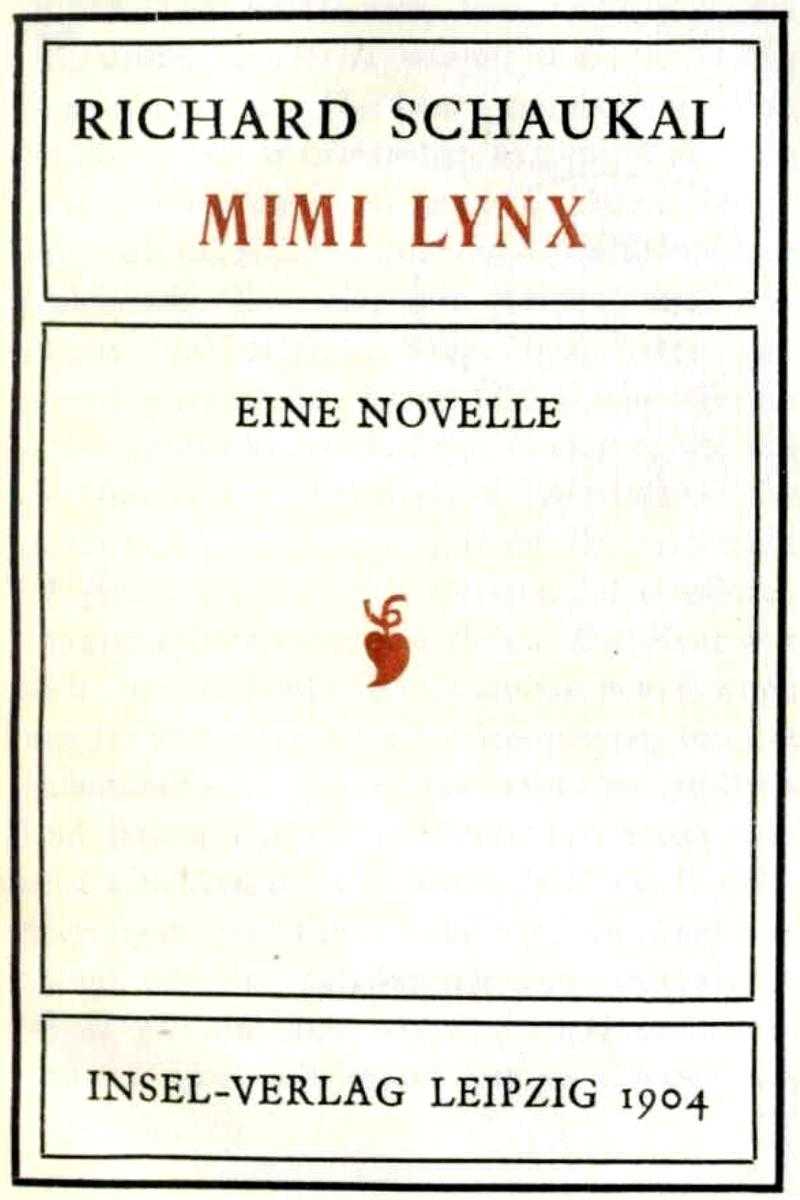 Mimi Lynx: Eine Novelle cover