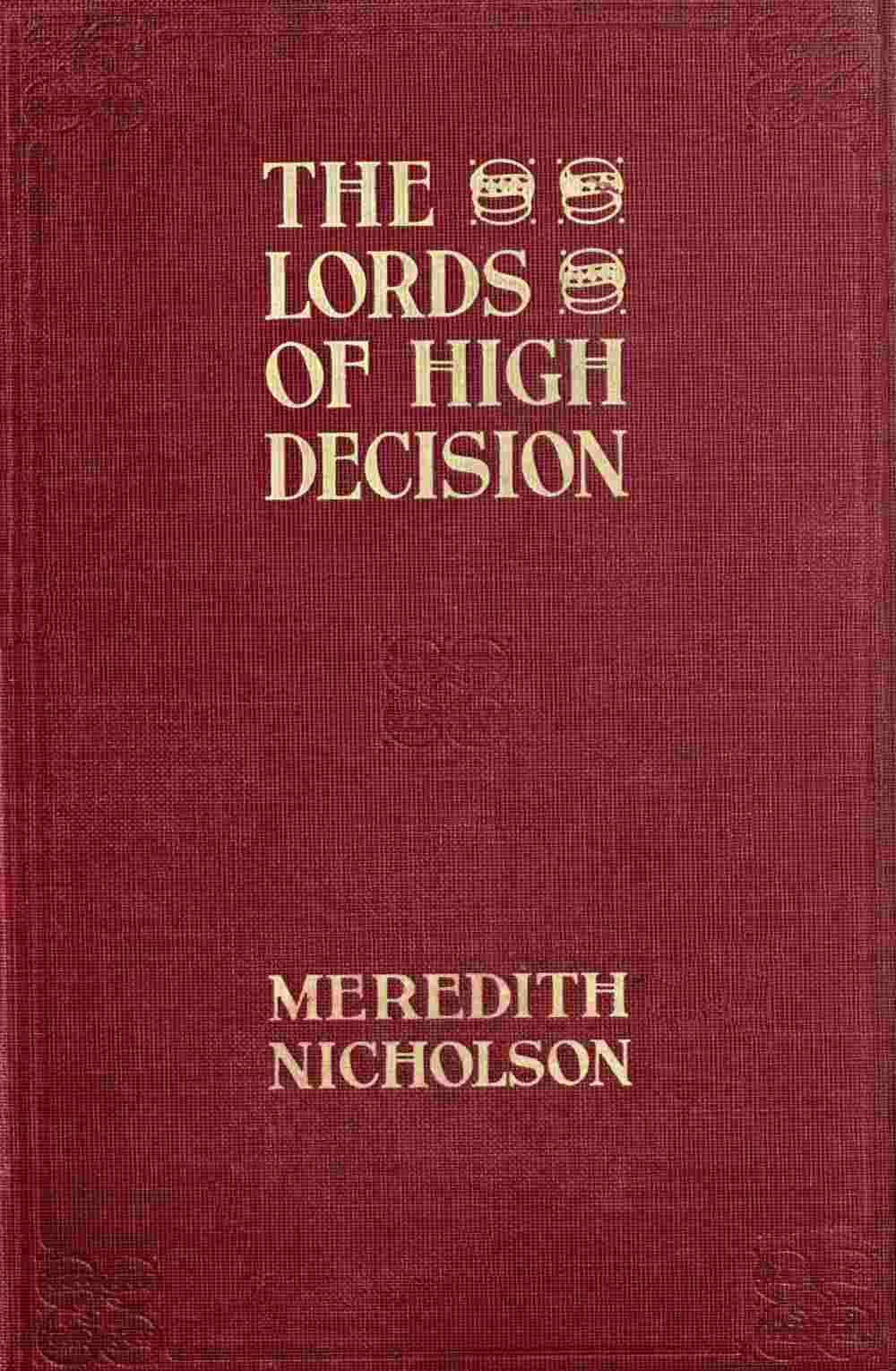 The Lords of High Decision cover